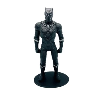 Boneco Pantera Negra Wakanda Estatua Resina Colecionaveis