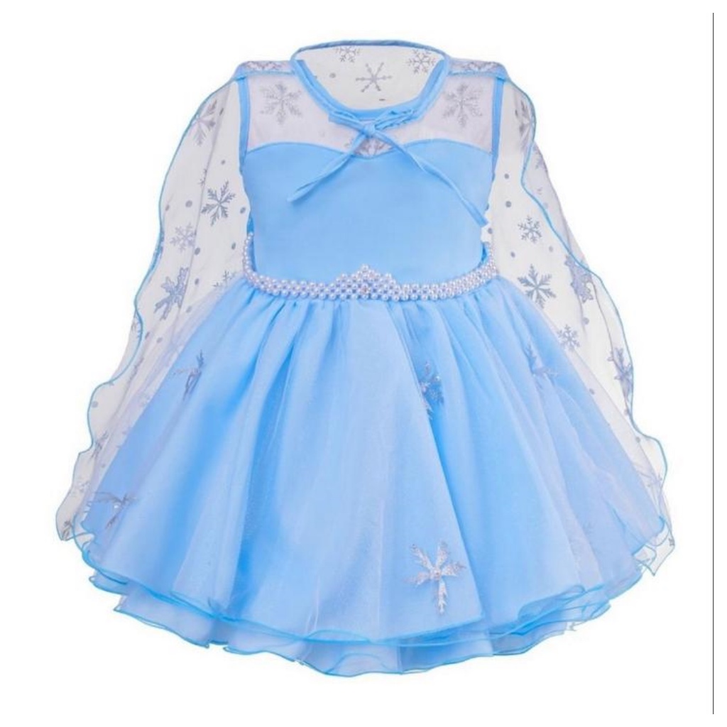 Dzyoleize Fantasia da Princesa Elsa Vestido de tule para meninas da Frozen  Vestido de baile para festa de Halloween, Carnaval, Natal, Aniversário e  Noite (as2, age, 3_years, 4_years, regular, Azul)