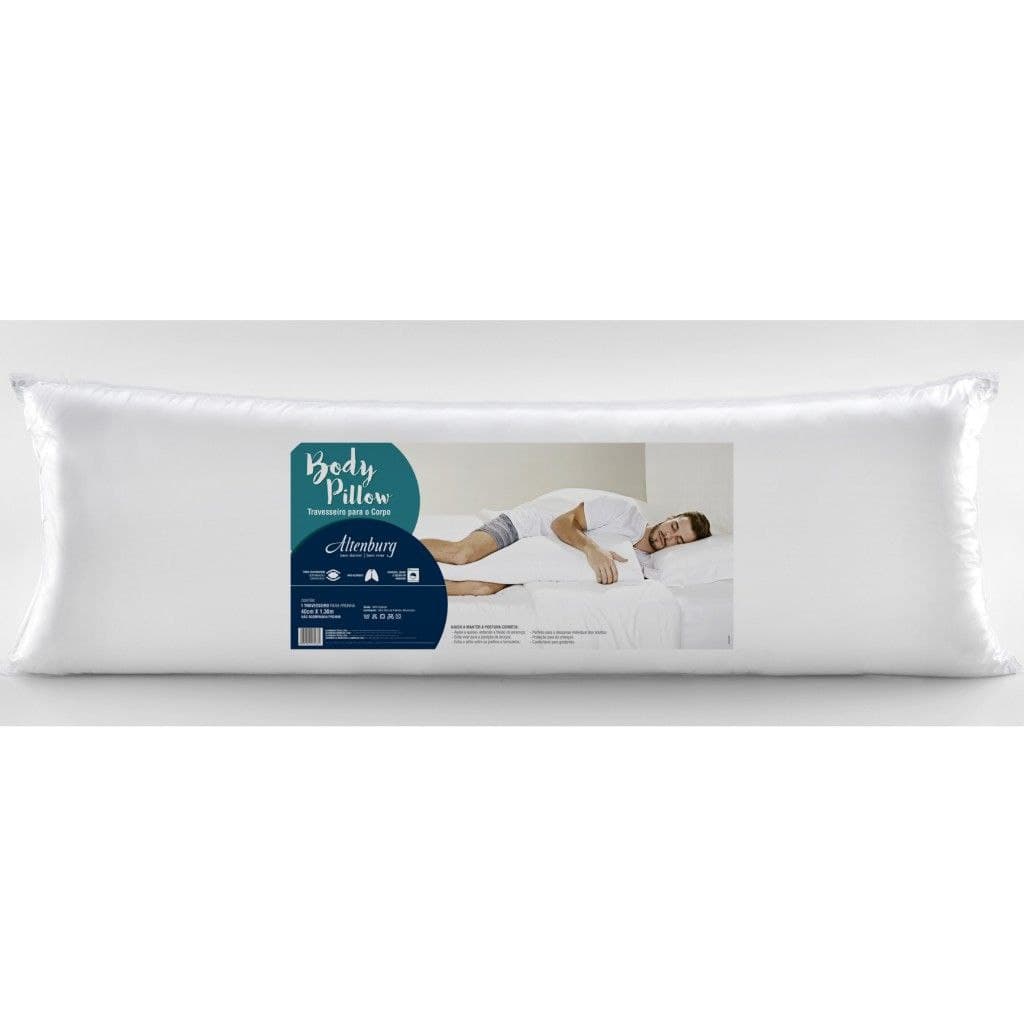 Kit Travesseiros De Corpo Body Pillow Branco Cm X M Shopee Brasil