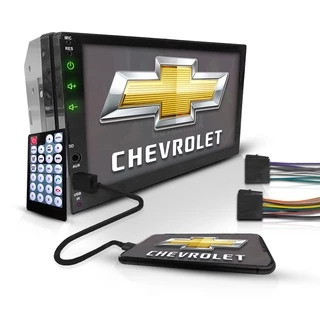 Multimidia Universal 2 Din Mp5 Bt Espelha Usb Chevrolet