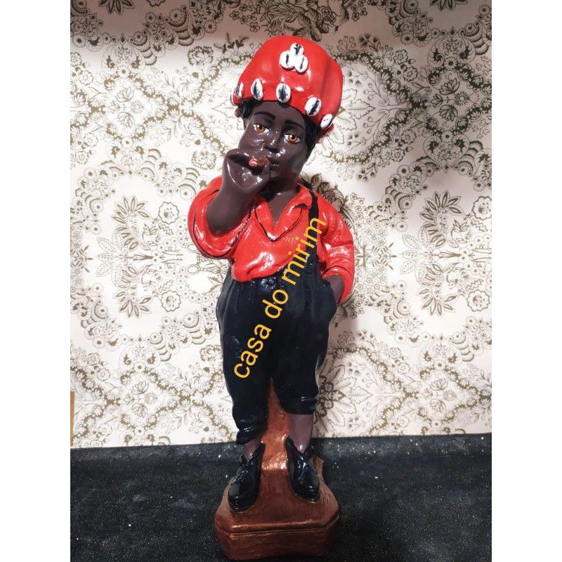 imagem Exu Mirim Exclusiva Luxo 37cm (poucas unidades) | Shopee Brasil