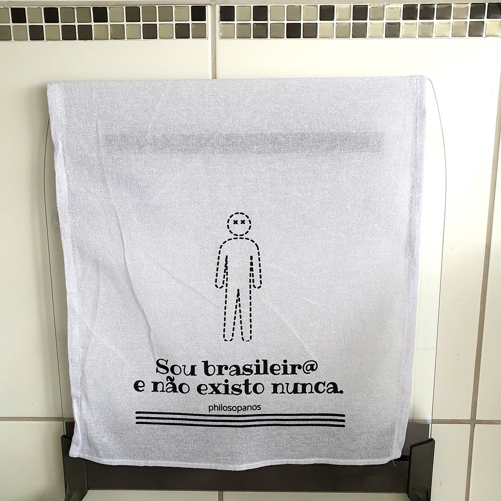 Pano de Prato criativo divertido engraçado minimalista 100% Algodão ...