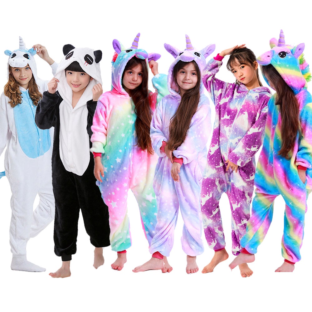 Pijama de flanela luxuoso para crianças, fantasia pokemon, terno