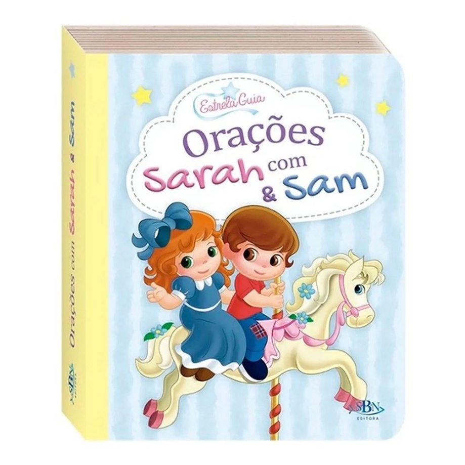 Livro Infantil Ilustrado Oracoes Com Sarah E Sam Shopee Brasil