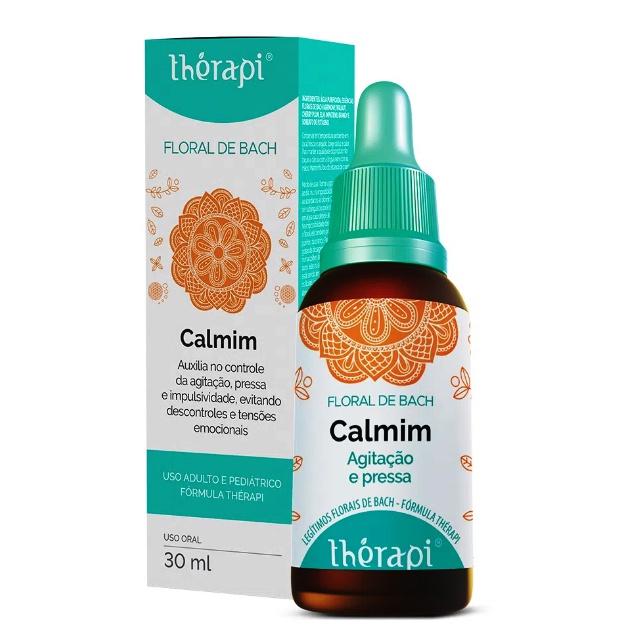 Floral Therapi CALMIN (agitação e pressa) uso adulto e pediátrico ...