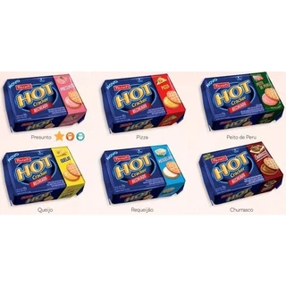 BISCOITO RECHEADO HOT CRACKER 150g (SABORES)