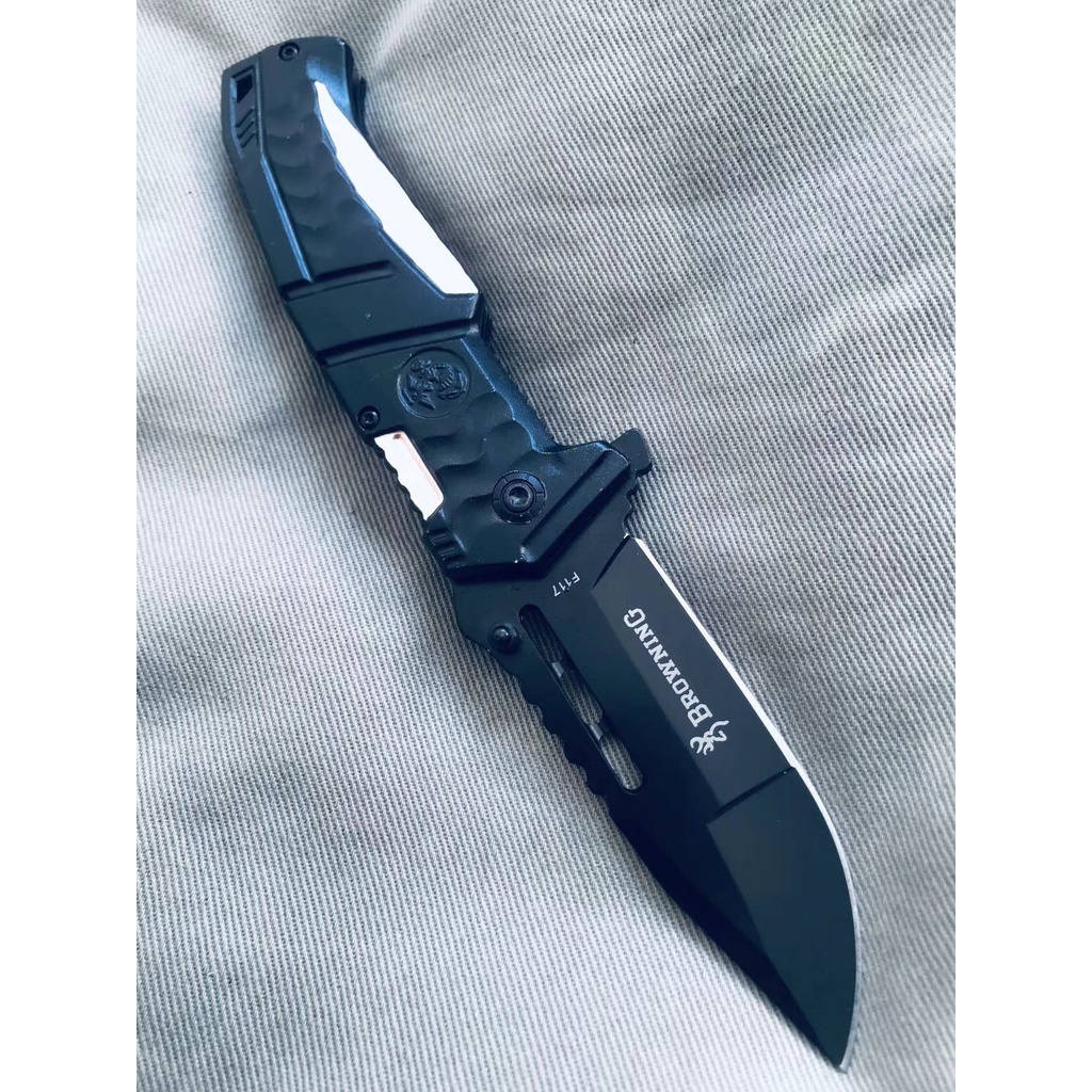 Faca Canivete dobrável de abertura rápida Browning F117