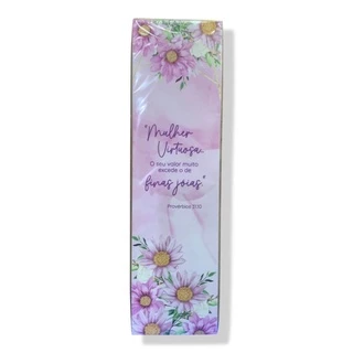 Marca páginas floral de Mulher Virtuosa - pacote com 50 unidades em Oferta na Shopee