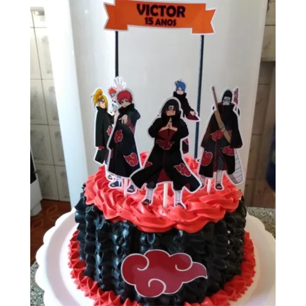 topo de bolo anime em Promoção na Shopee Brasil 2026