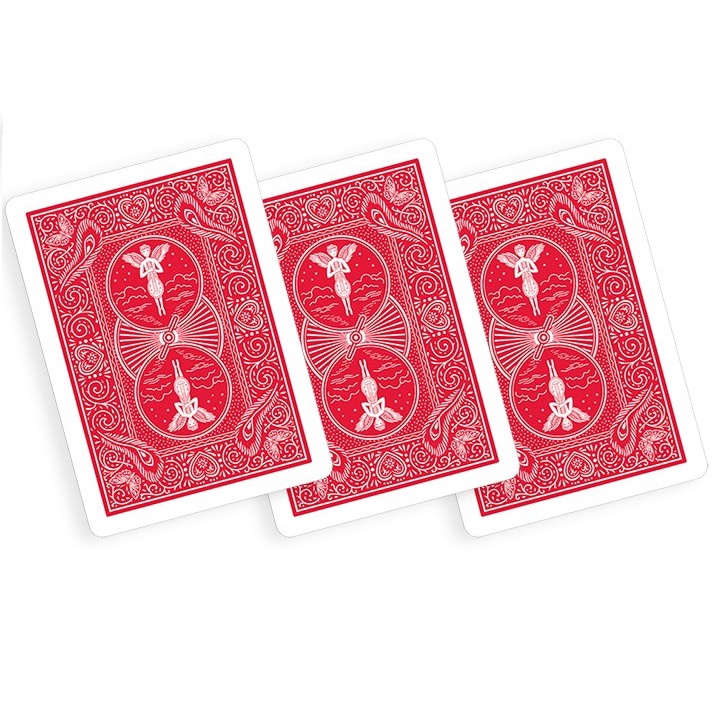 Kit 2 Baralho Bicycle Standard Azul e Vermelho Jogos de Cartas - Chic  Outlet - Economize com estilo!