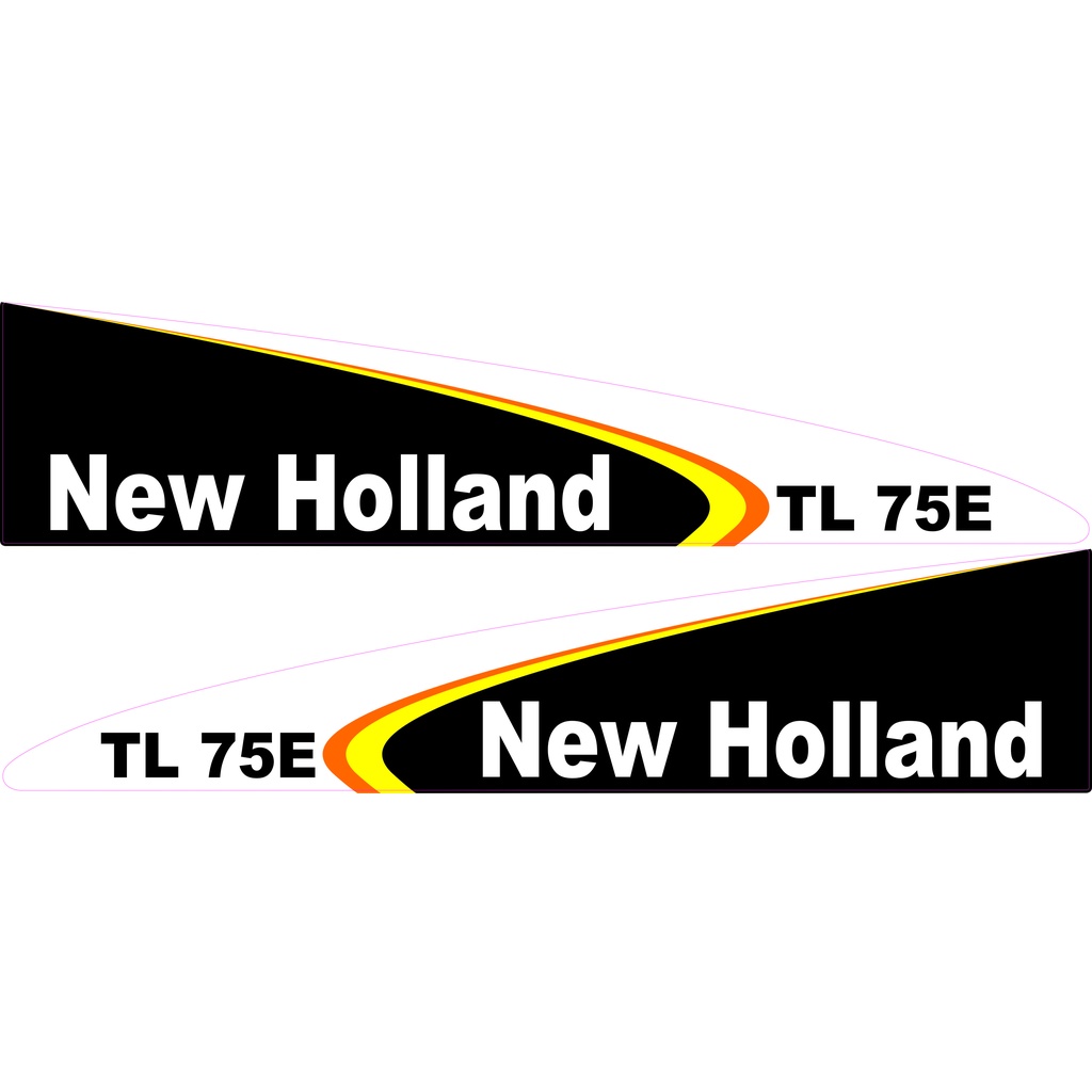 Adesivo Per Parabrezza New Holland Sunstrip - Decalcomania Classica Per Auto E Trattori - Foto 3