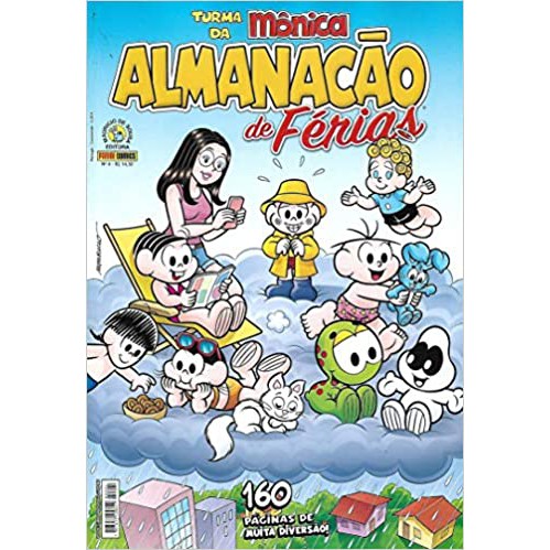 Almanacão Turma Da Mônica Passatempos, Jogos e Colorir Escplha Sua Capa