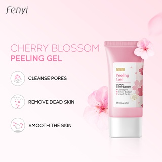 Fenyi Gel De Descascamento Facial Cherry Blossom Esfoliante Remover Pele Morta 60g