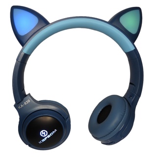 Fone Orelha de Gato Gatinho Cat 5.0 Bluetooth Ear Com Led Rgb Headphone  Original E11