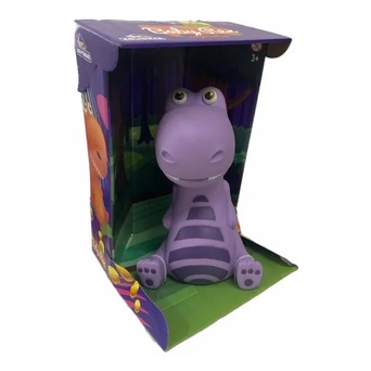 Boneco Cofrinho Cofre Infantil Dinossauro Baby Vinil Roxo | Shopee Brasil