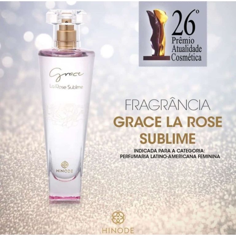 PERFUME HINODE GRACE LA ROSE SUBLIME 100ML ORIGINAL