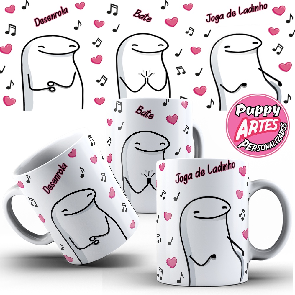 Caneca Bento Flork Meme Dancinha Personalizada De Porcelana Shopee Brasil