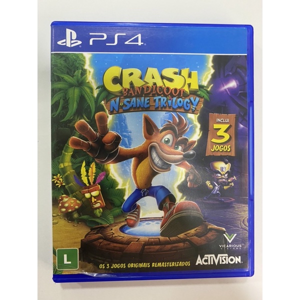 Jogo Crash Bandicoot PS4 Activision em Promoção é no Buscapé