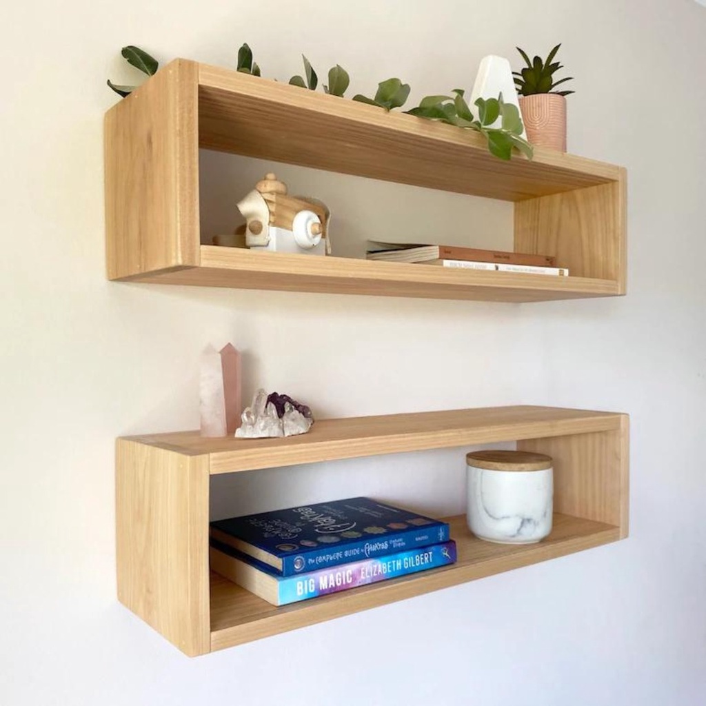 2 Nicho Retangular Natural Organizador