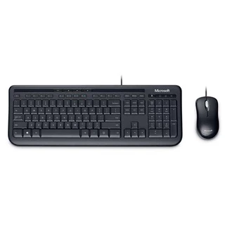 Teclado E Mouse Com Fio Desktop Usb Microsoft - APB00005