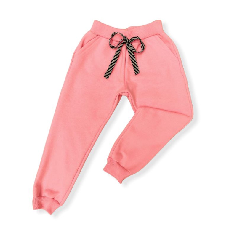 Calça de store moletom para menina