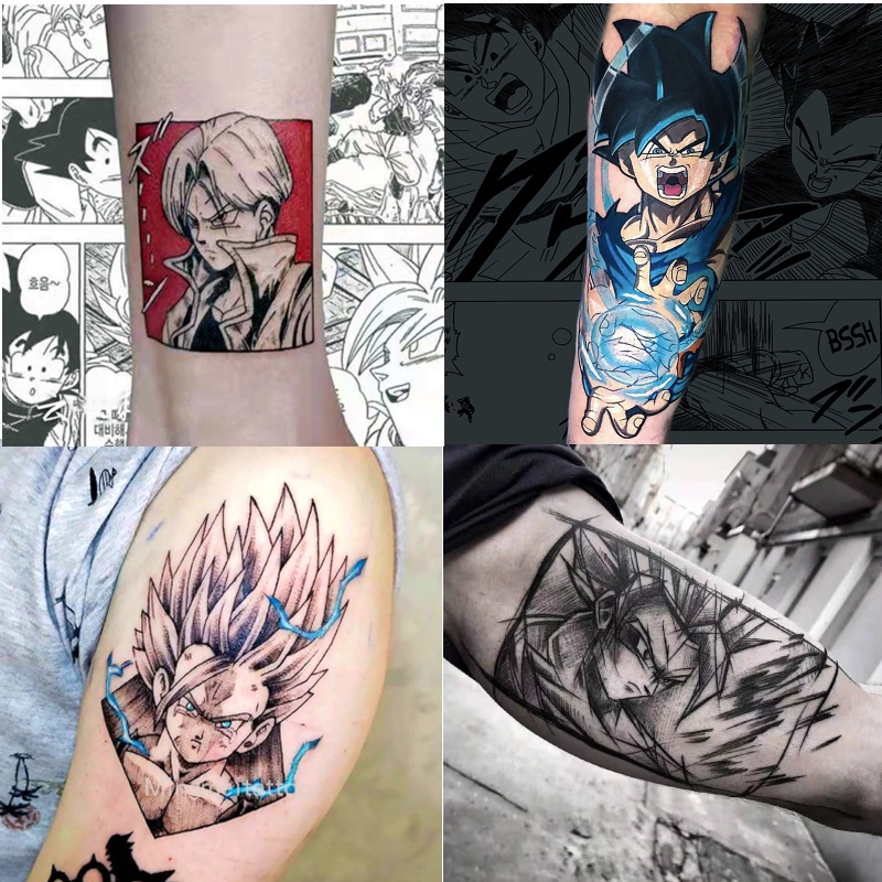 Goku, Dragon Ball Super  Tatuagem do naruto, Desenhos coloridos, Anime