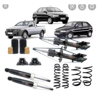 suspensão completa palio/Strada/Siena 96 a 2000