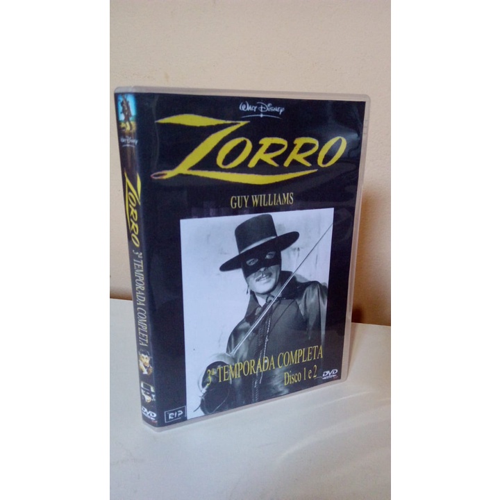 Box Dvd: Zorro 1ª E 2ª Temporada Completo - Original Lacrado