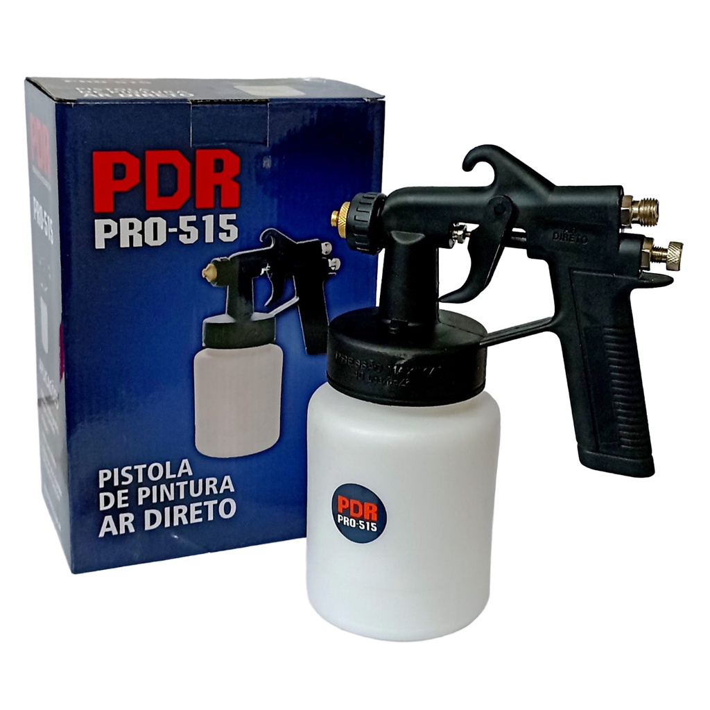 Pistola De Ar Direto Pdr Pro 515 Para Compressor Tufao | Shopee Brasil