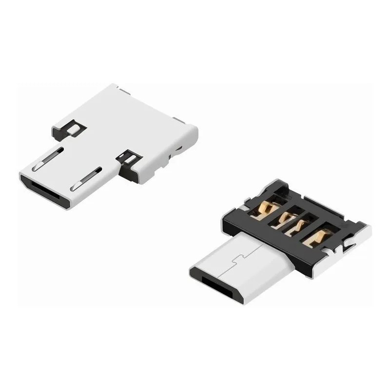 Adaptador OTG Micro USB V8 para Celular Android Cabo smartphone ...