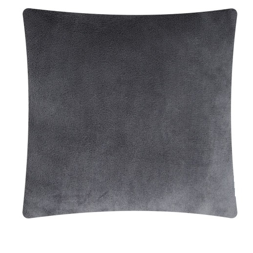 Capa de Almofada Manta Microfibra Fleece Cor Taupe 45x45