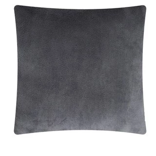 Capa de Almofada Manta Microfibra Fleece Cor Taupe 45x45