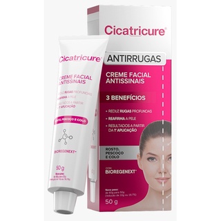 Cicatricure Antirrugas 50g Creme Facial Antissinais