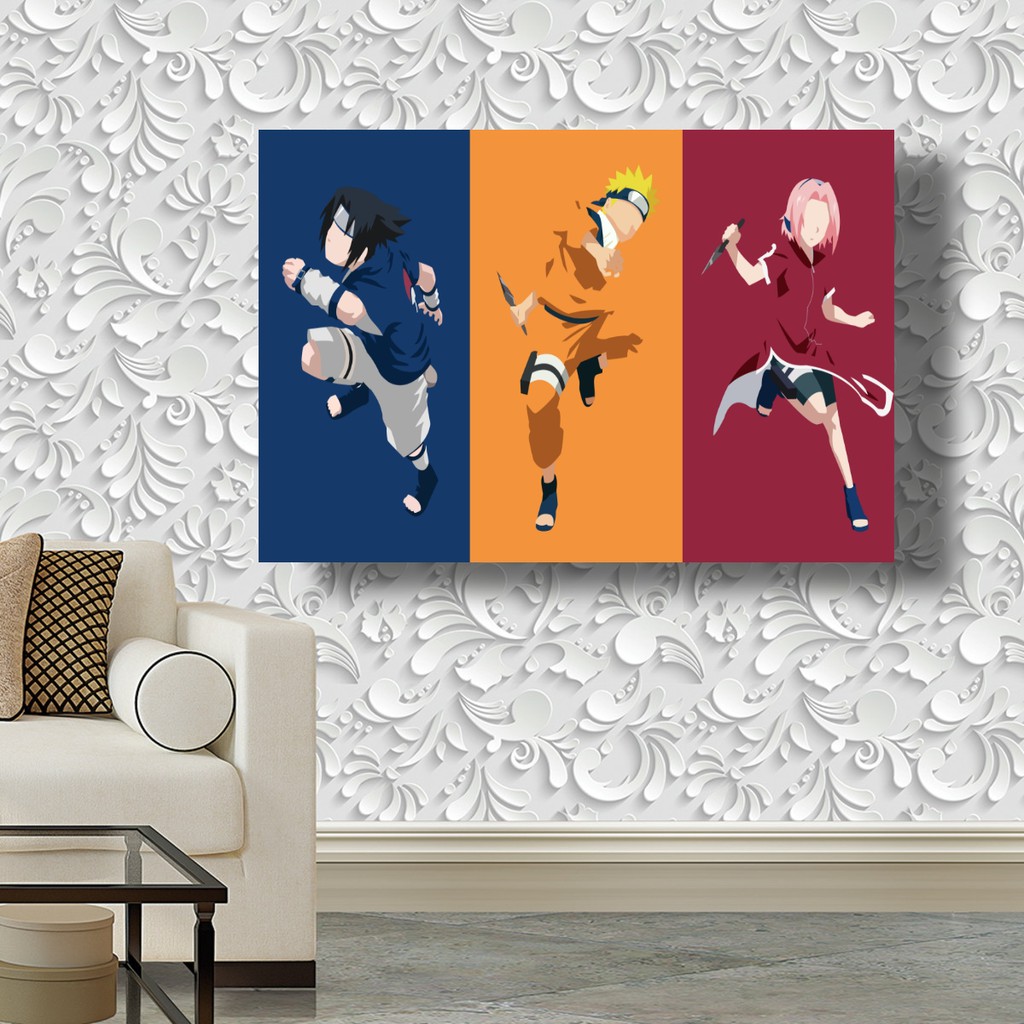 Placa Decorativa Naruto e Sasuke / Anime / Naruto / Desenho / Papel de  Parede, Item de Decoração Md Frames Nunca Usado 67451070