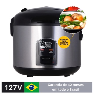 Panela de arroz multifunções com capacidade de 1,8 L Panela de