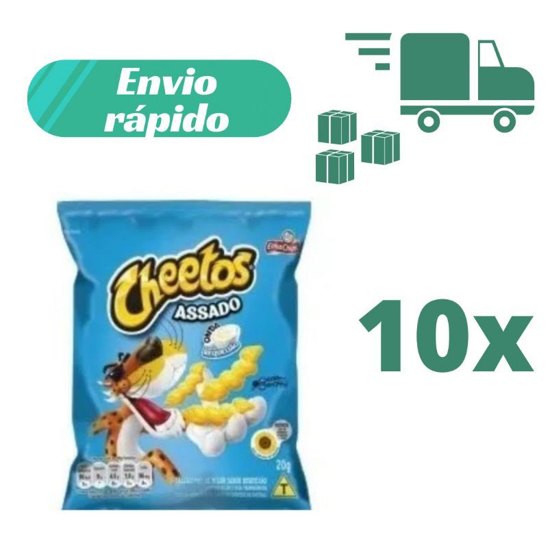 Salgadinhos Elma Chips Doritos + Cheetos Requeijão - 20Un na