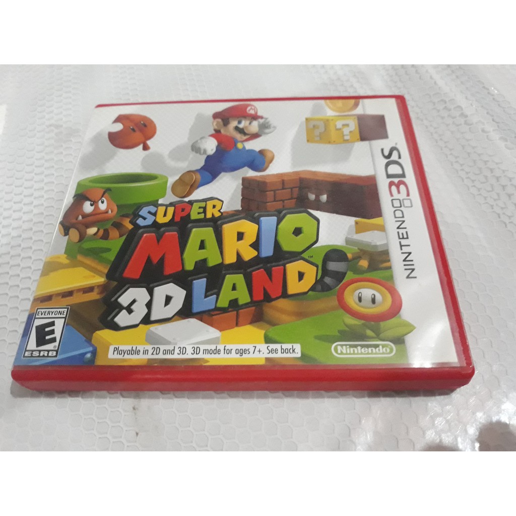 Jogo Super Mario 3d Land 3ds Midia Fisica