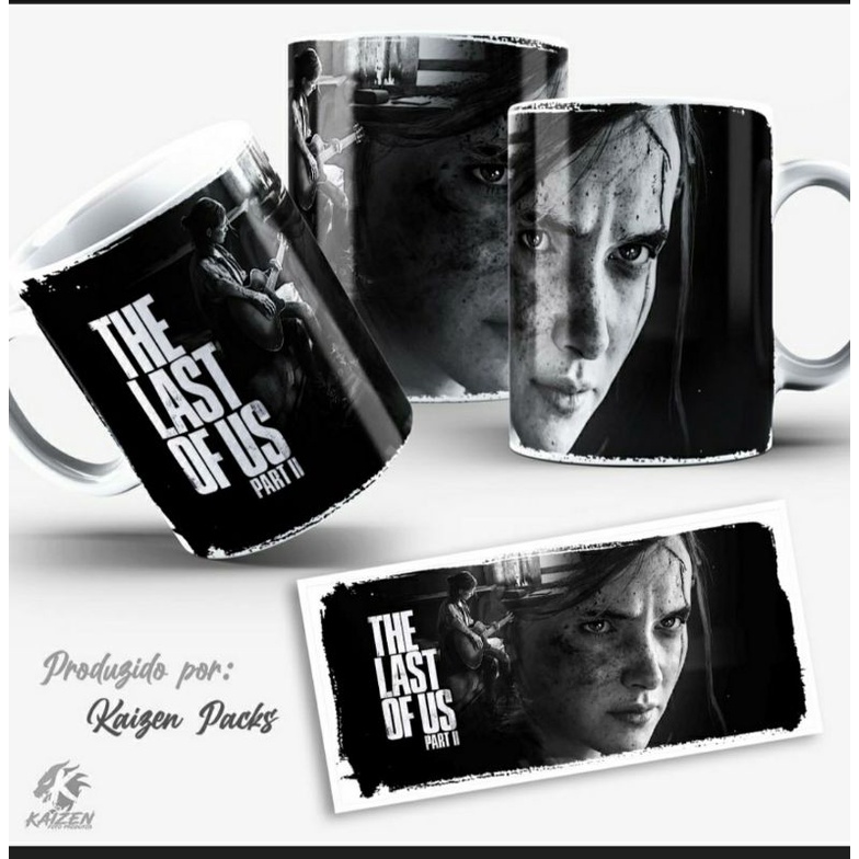 Caneca The Last Of Us - Ellie's Tattoo (Tatuagem Ellie