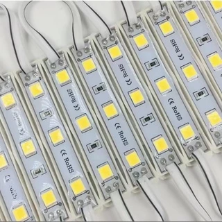 Módulo Barra 5050 Smd 3 Led Ip65 Branco Frio - 20 Unidades