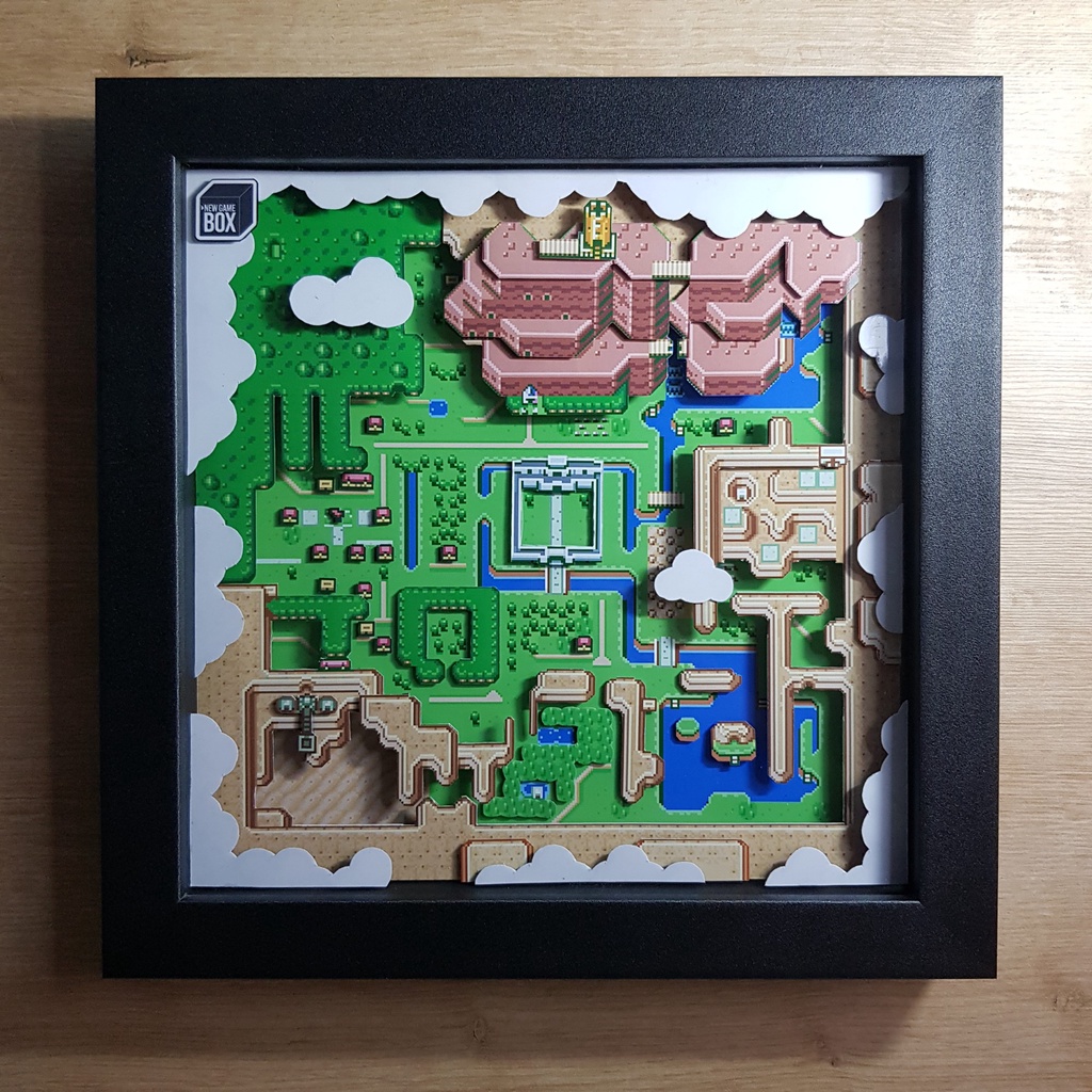 Quadro Zelda, Escudo Link, The Legend of Zelda