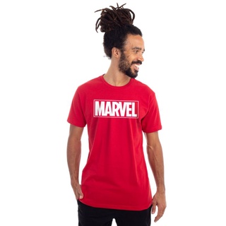Camiseta Camisa Blusa Unissex Logo Marvel Comics Original