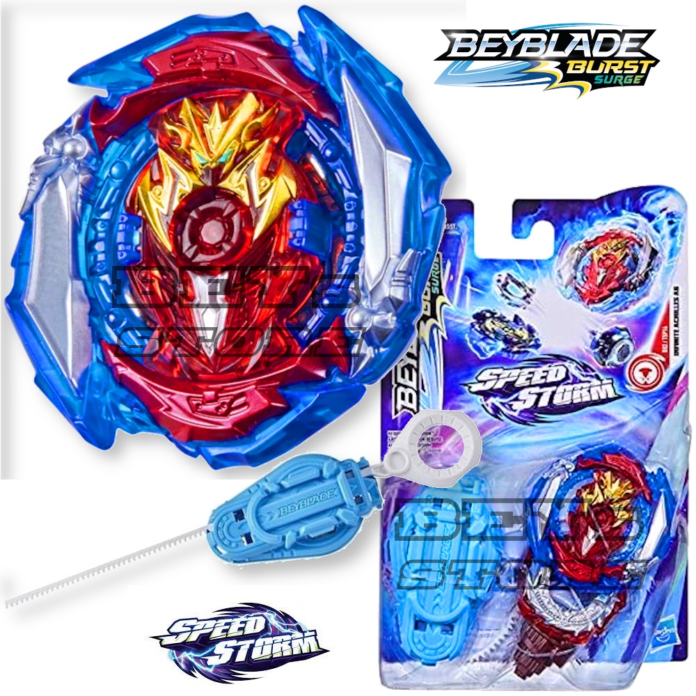Beyblade Infinite Achilles A6 vs Wolrd Evo Helios - Hasbro