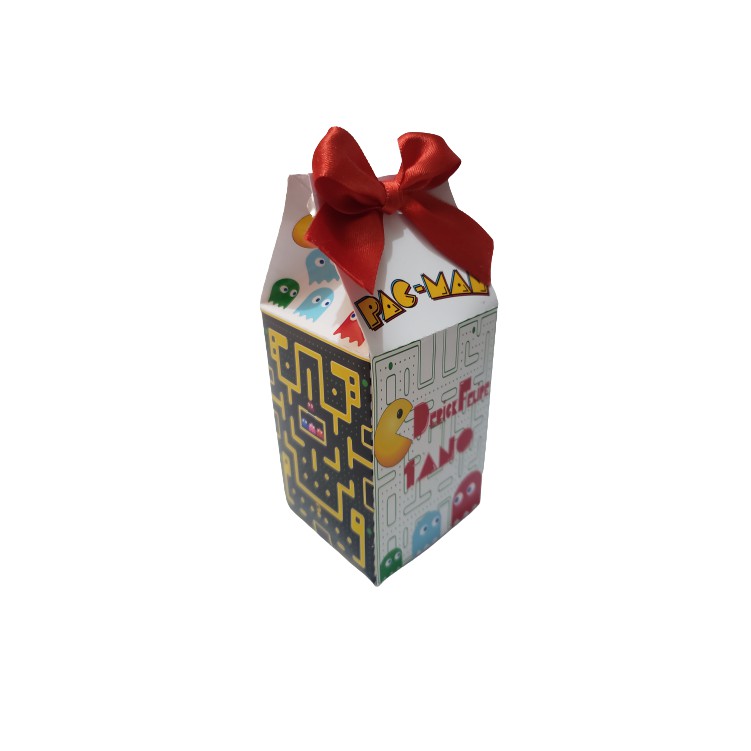 Caixa Pac Man Personalizada 10 UNIDADES | Shopee Brasil