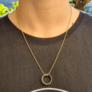 colar feminino e masculino senhor dos aneis unissex