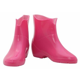 Bota galocha best sale feminina rosa