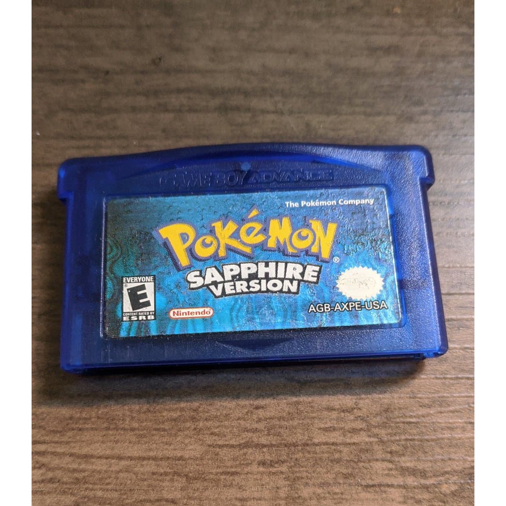 Jogo Gba Pokemon Sapphire Game Boy Advance Original | Shopee Brasil