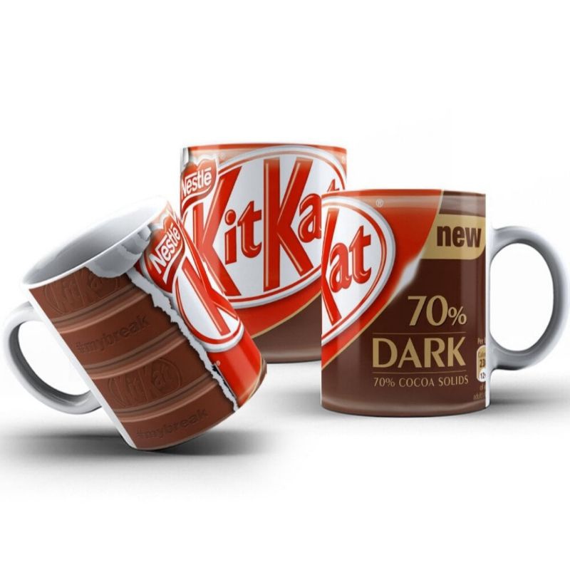 Caneca Personalizada Chocolate Kit Kat - Caneca Personalizada para Todas as  Ocasiões!