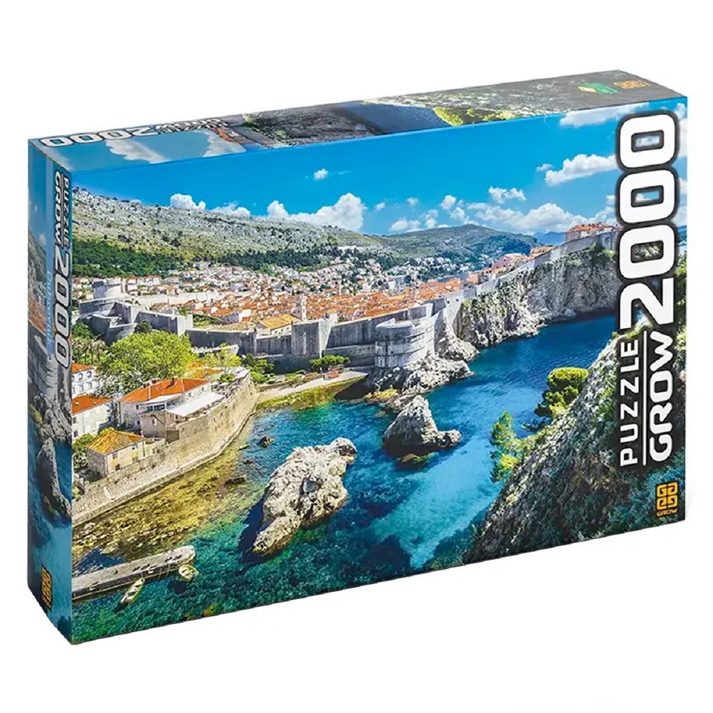 Quebra Cabeça Puzzle Dubrovnik 2000 Peças 03610 - Grow