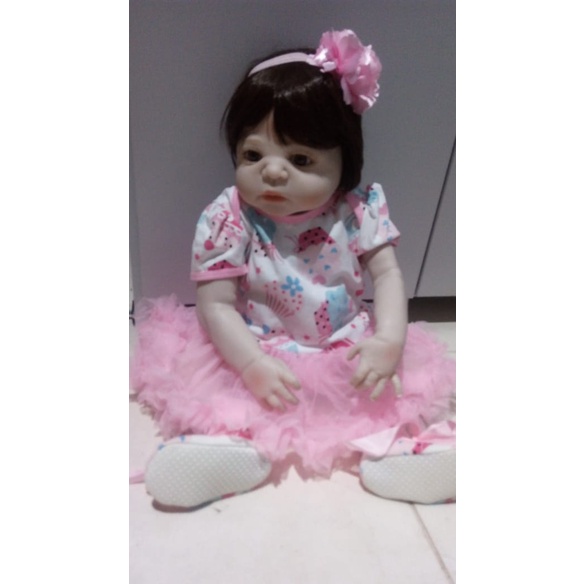 Boneca Bebê Reborn Baby So Lovely - Boneca Bebê Reborn Baby So Lovely -  CALANI