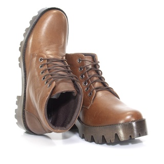 Bota coturno galway tratorada best sale conforto café